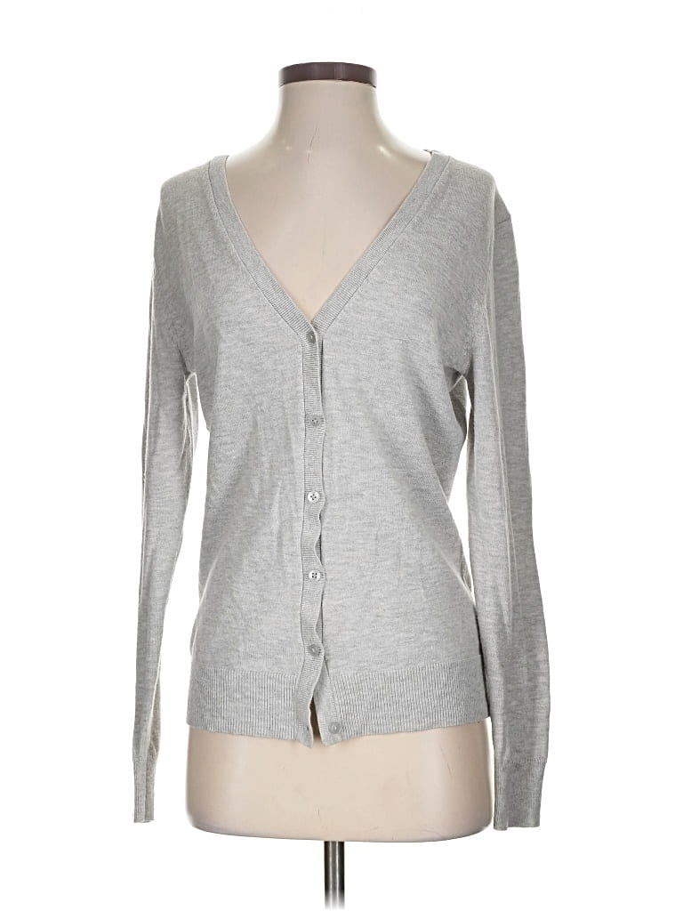 Pre-owned Gap Outlet Cardigan Sweater In Silver