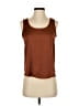 Banana Republic 100% Polyester Brown Sleeveless Top Size XS - photo 1