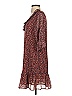 Dear John 100% Polyester Brown Casual Dress Size S - photo 5