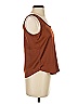 Banana Republic 100% Polyester Brown Sleeveless Top Size XS - photo 4