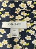 On 34th Gold Long Sleeve Blouse Size XS - photo 7