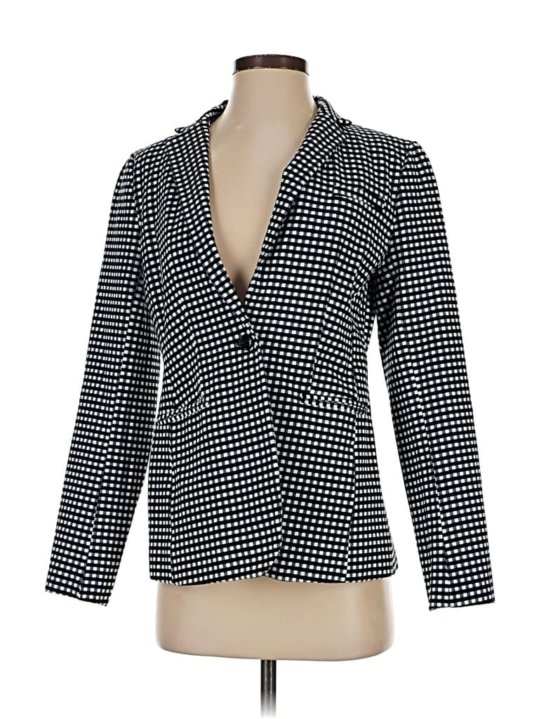 Pre-owned Banana Republic Blazer Jacket In Black