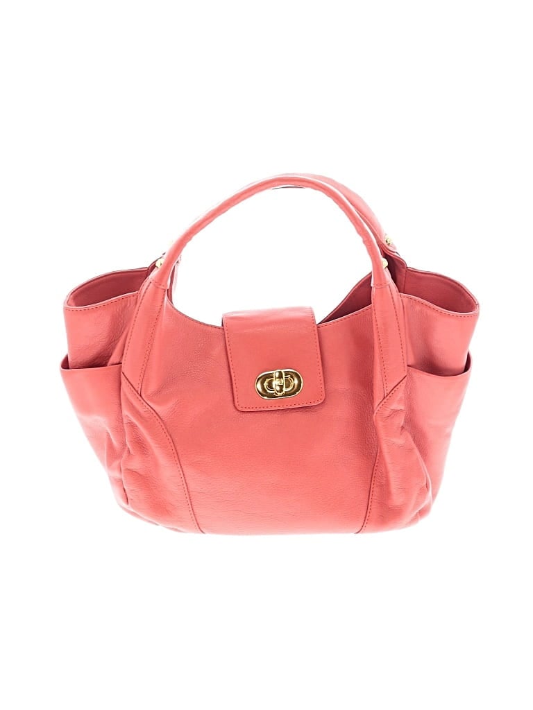 Pre-owned Ports 1961 Leather Satchel In Red