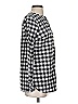 Talbots Checkered-gingham Black Gray Long Sleeve Blouse Size XS - photo 4