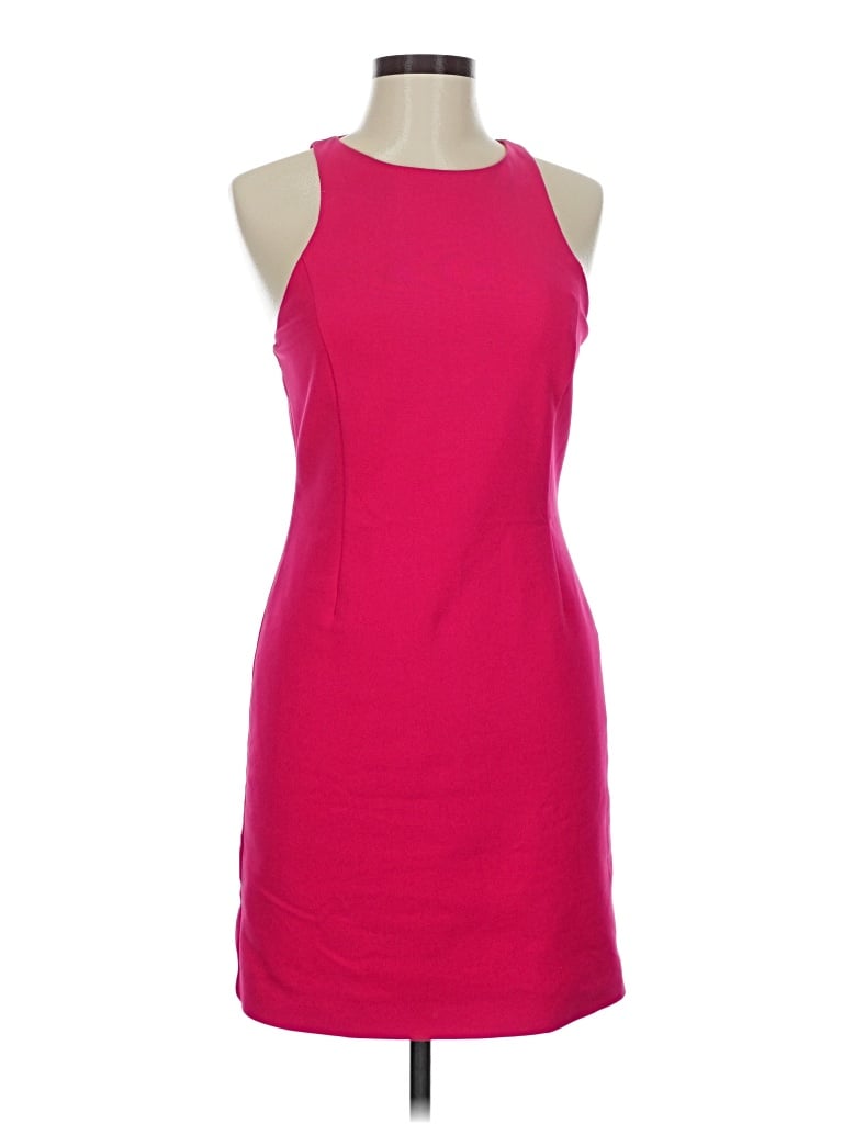 Pre-owned Zara Basic Cocktail Dress In Pink