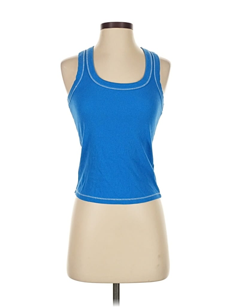 Pre-owned Pilcro Active Tank Top In Blue