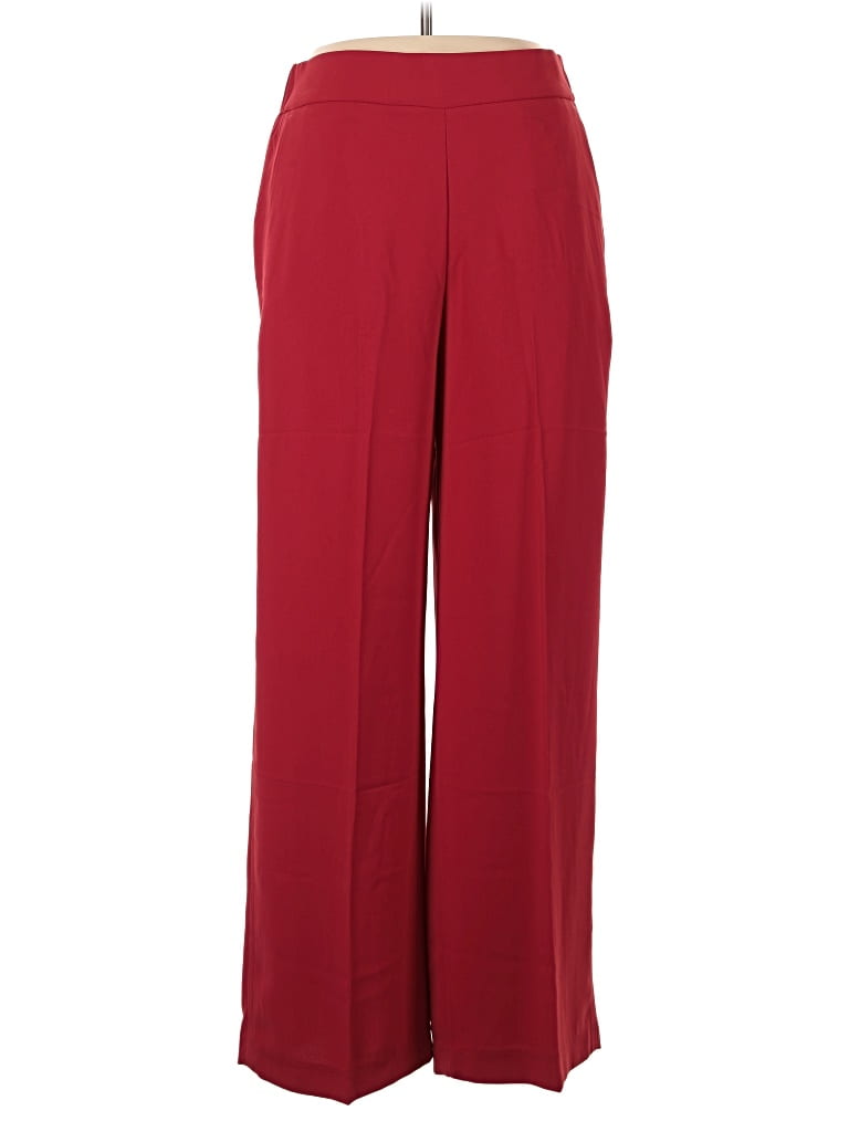 Pre-owned M&s Collection Dress Pants In Red