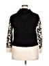 Jamison Animal Print Black Pullover Sweater Size 2X - photo 2