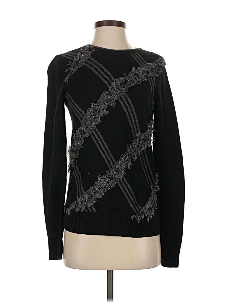 Pre-owned Bass Pullover Sweater In Black