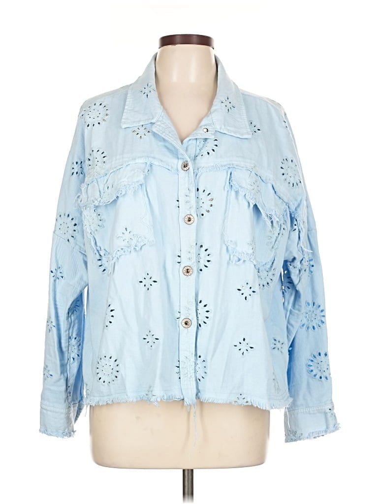 Pre-owned Made In Italy Denim Jacket In Blue