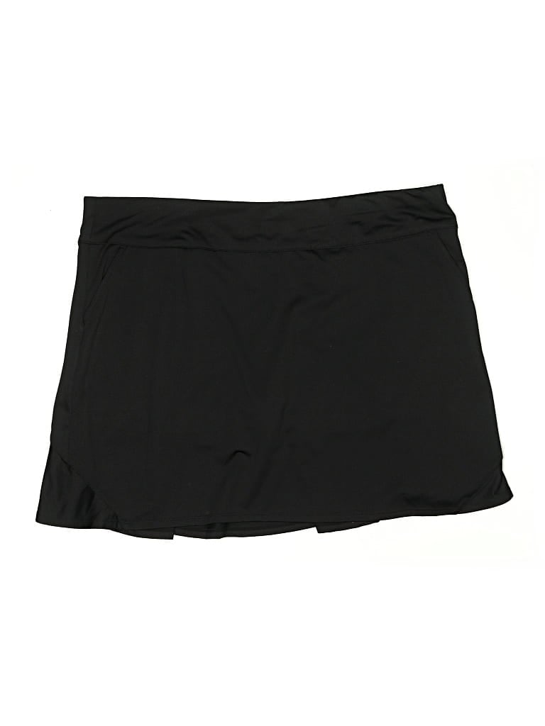 Pre-owned Coral Bay Active Skort In Black