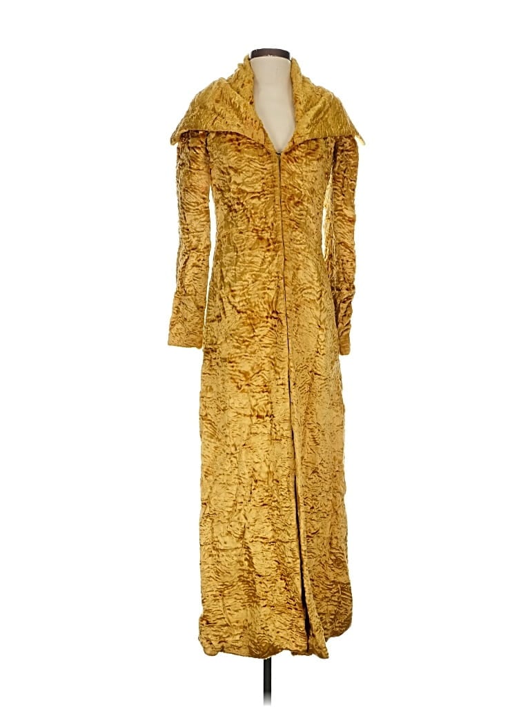 Pre-owned Jenni Kayne Coat In Yellow