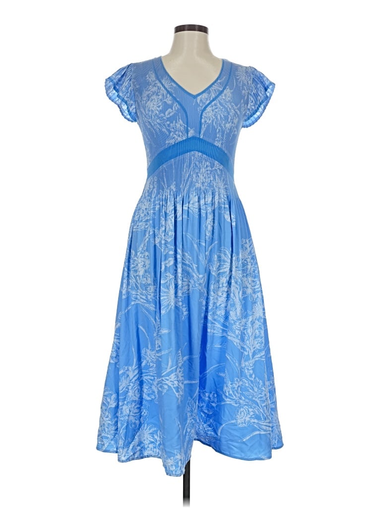 Pre-owned Current Air Cocktail Dress In Blue