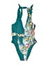 Palma Graphic Teal One Piece Swimsuit Size M - photo 1