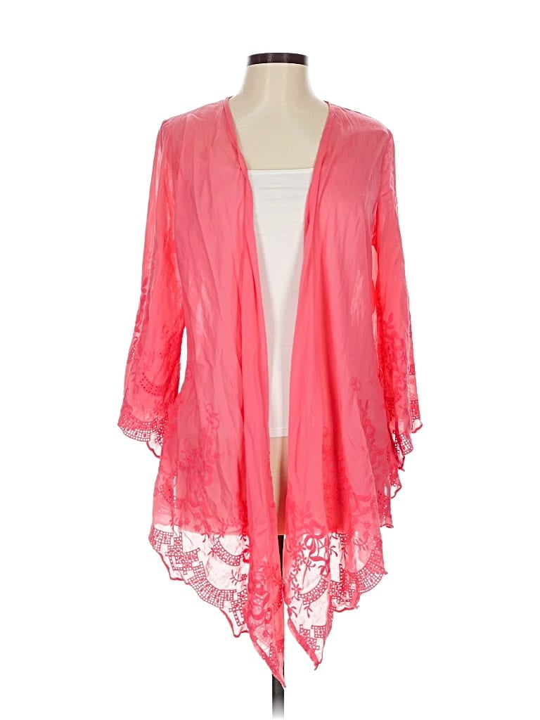 Pre-owned Dolce Cabo Kimono In Pink