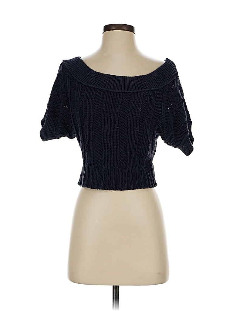 Pre-owned If It Were Me Pullover Sweater In Blue