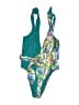 Palma Print Green Teal One Piece Swimsuit Size XS - photo 1