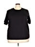 C.B. Casual Black Short Sleeve Turtleneck Size 3X - photo 2