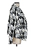 TWO by Vince Camuto 100% Polyester Chevron-herringbone Silver Gray Blazer Size S - photo 4