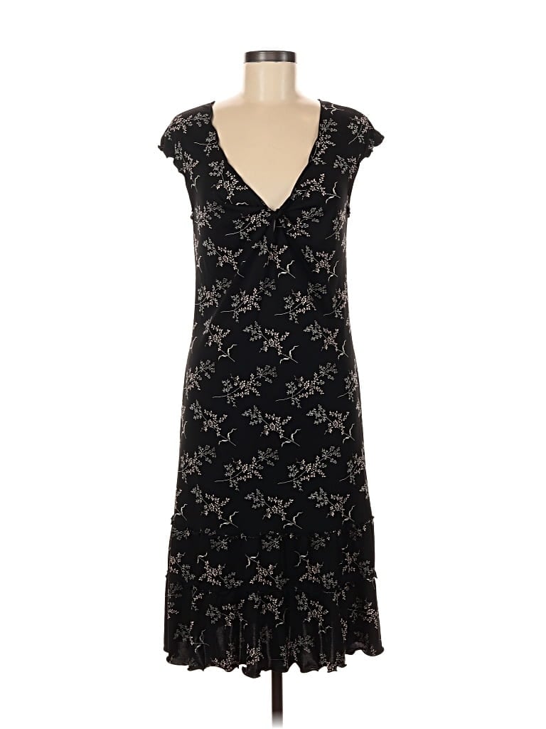 Pre-owned Max Studio Casual Dress In Black