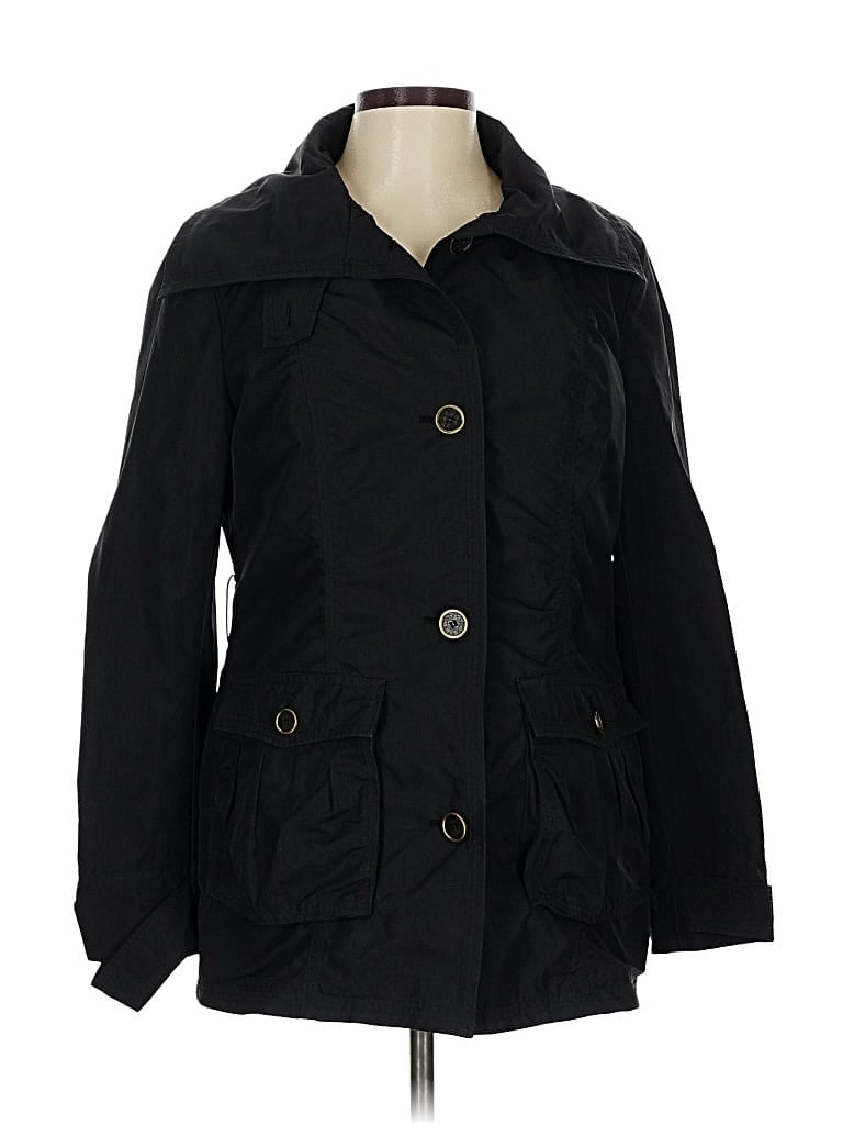 Pre-owned Cole Haan Coat In Black