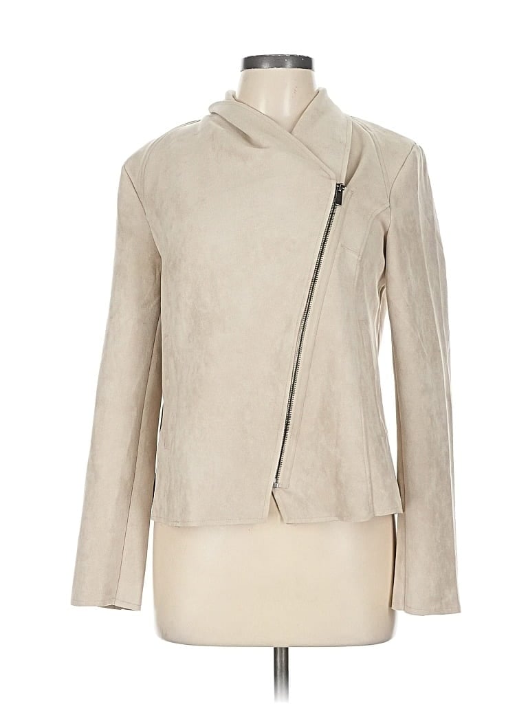 Pre-owned Carmen Marc Valvo Jacket In White