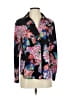 Zara Floral Black Long Sleeve Blouse Size S - photo 1