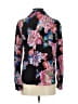 Zara Floral Black Long Sleeve Blouse Size S - photo 2