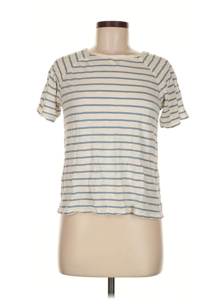 Pre-owned Fat Face Short Sleeve T-shirt In Brown