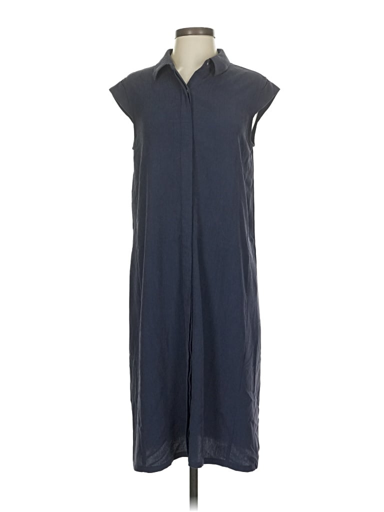 Pre-owned Brass Casual Dress In Blue