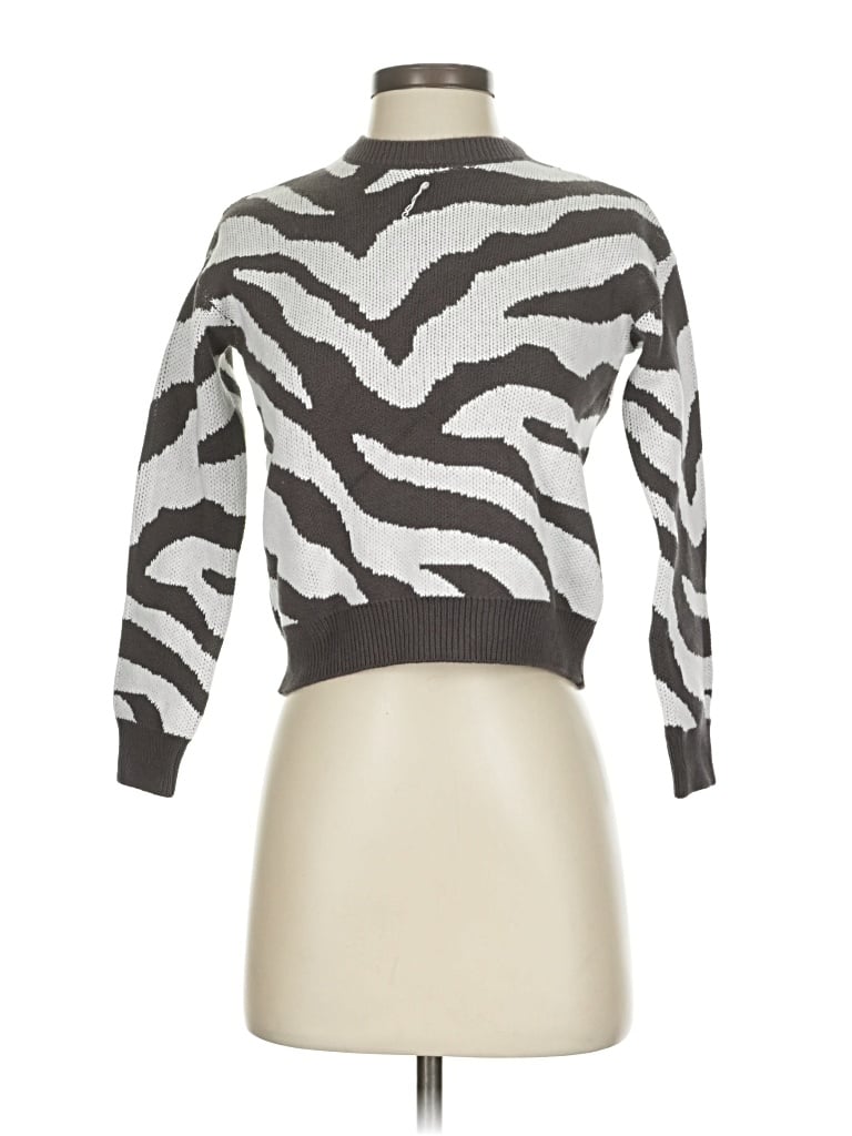 Pre-owned Melrose And Market Turtleneck Sweater In Gray