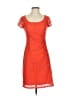 Muse Orange Cocktail Dress Size 4 - photo 1