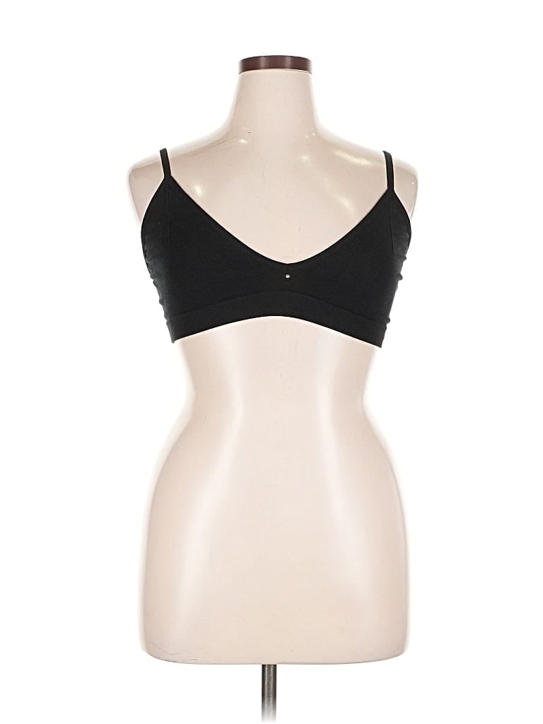 Pre-owned Lunya Sports Bra In Black