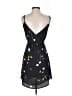 Babaton 100% Polyester Hearts Black Casual Dress Size XXS - photo 2