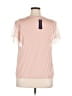 Adrienne Vittadini Pink Short Sleeve Blouse Size XL - photo 2