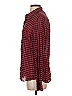 J.Crew Houndstooth Red Long Sleeve Button-Down Shirt Size 4 - photo 5