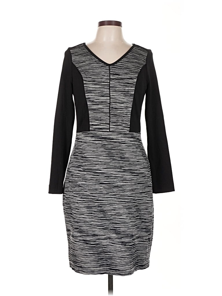 Pre-owned Marc New York Andrew Marc Casual Dress In Black