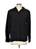 Noni Nona 100% Polyester Black Long Sleeve Blouse Size L - photo 1