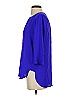 Dana Buchman 100% Polyester Blue 3/4 Sleeve Blouse Size S - photo 5