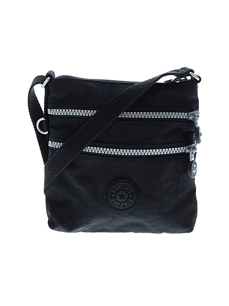 Pre-owned Kipling Crossbody Bag In Black