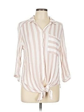 Assorted Brands 3/4 Sleeve Button Down Shirt