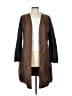 Kristen Blake Color Block Brown Blazer Size L - photo 1