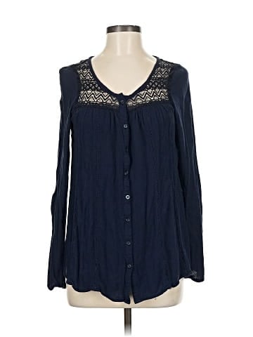 Aeropostale Long Sleeve Blouse (view 1)