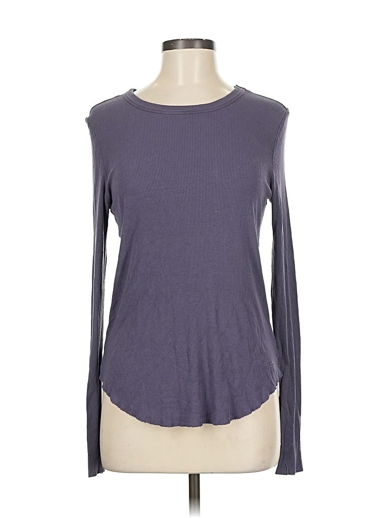 Pre-owned Ivory Ella Long Sleeve T-shirt In Gray