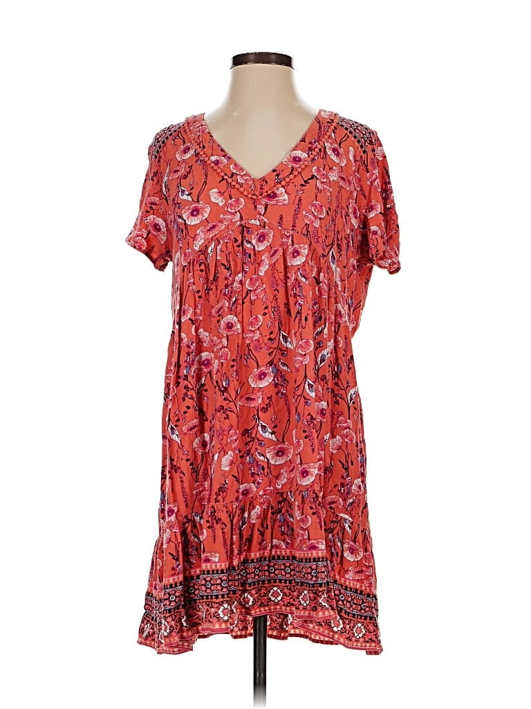 Pre-owned Knox Rose Casual Dress In Red