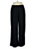 Something Navy 100% Viscose Solid Black Dress Pants Size 14 - photo 1