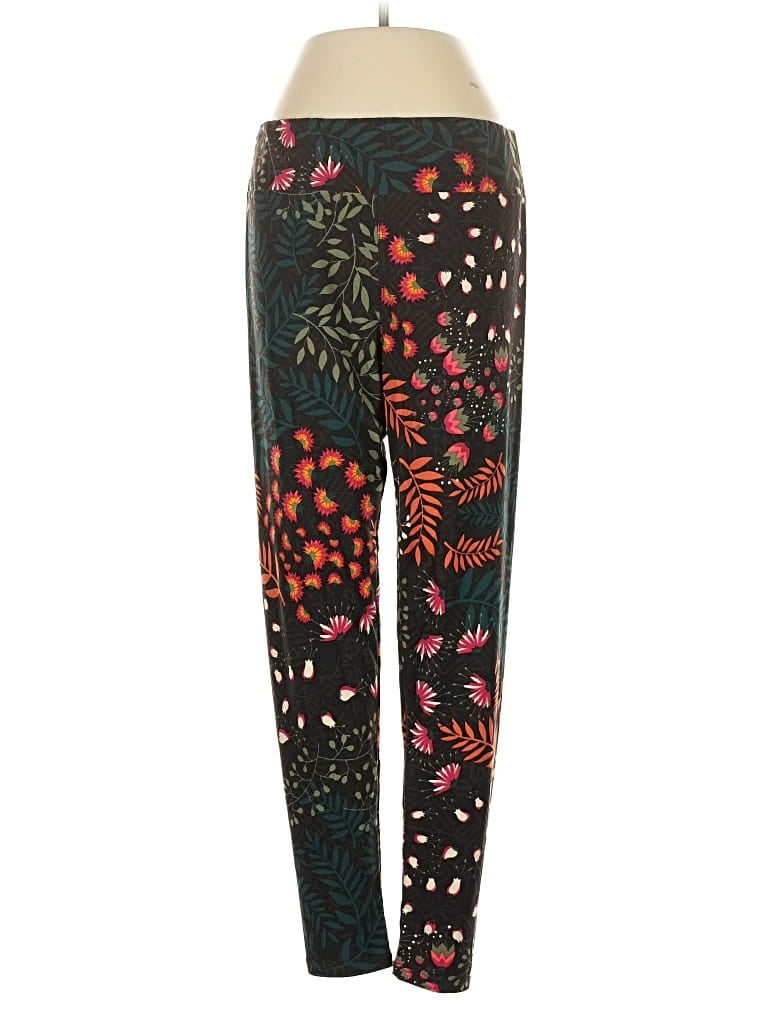 Pre-owned Lularoe Active Pants In Brown