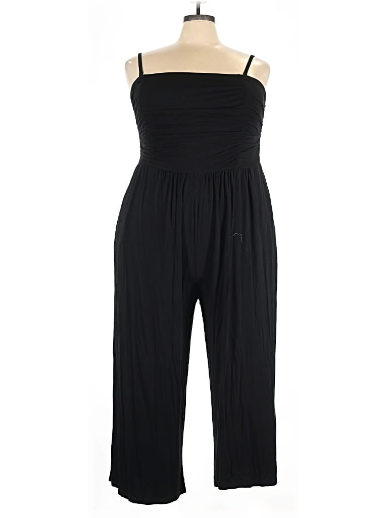 Pre-owned Ava & Viv Jumpsuit In Black
