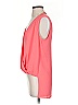 BCBGMAXAZRIA 100% Polyester Orange Sleeveless Blouse Size XS - photo 5