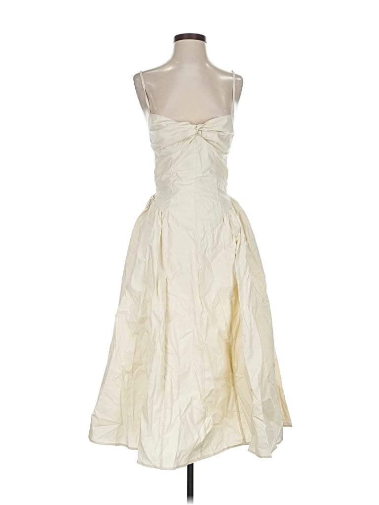 Pre-owned Fashion Nova Cocktail Dress In White